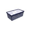 Tároló doboz Q 10L 26x37x14cm PORCELÁN L Tároló doboz Q 10L 26x37x14cm PORCELÁN L