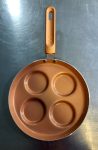 Tojássütő kerámia bev. 24x3,0cm Copper Pro Happy Cooking RS-1256 Tojássütő kerámia bev. 24x3,0cm Copper Pro Happy Cooking RS-1256