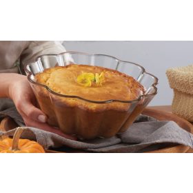   Kuglóf sütőforma hőálló üveg 1,68 l Borcam 59114/1045857