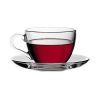 Teás készlet Basic csésze aljjal 6 db 190ml 96693 / 1100749