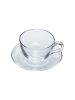 Teás készlet Basic csésze aljjal 6 db 190ml 96693 / 1100749