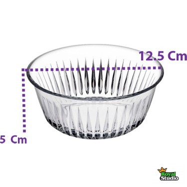 Salátás tál üveg 6 db Frezya 530156 /1118160