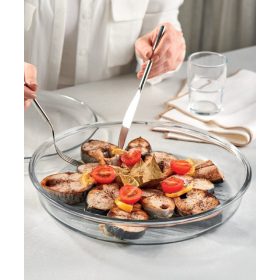   Jénai sütőtál kerek bordázott aljú 26cm Borcam 59534/1073141