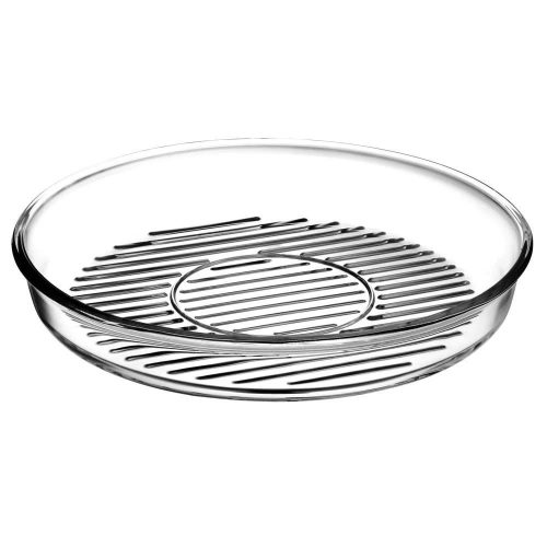 Jénai sütőtál kerek grill bordázott aljú Borcam 2,8L 59544/1073139