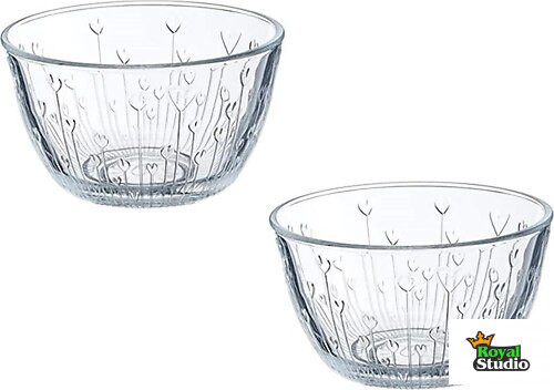 Kínáló tál üveg 2db 1L Marmelade 530039/1109608