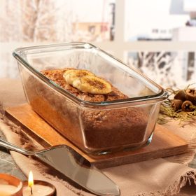 Gyümölcskenyér forma hőálló 1,12L Borcam 59884/1100728