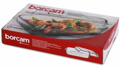Jénai hőálló sütőtál 2 részes 1,37+1,9L Borcam 59009/1017140