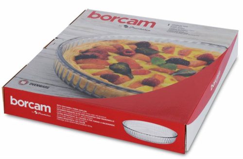 Jénai sütőtál kerek bordázott szélű 32cm Borcam 59014/1017143