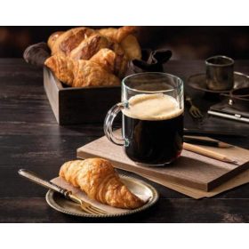 Teás-kávés bögre üveg 250ml 55029