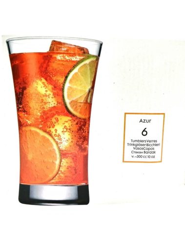 Pohár long drink Azur 6db 300ml 420055 / 1036224