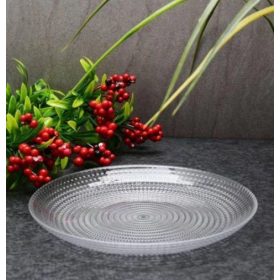 Tányér üveg desszertes 6db 10478/1038044