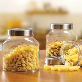 Fűszertartó fém tetővel 1L 80393/1081196