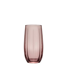   Pohár long drink Linka rózsaszín 3db 500ml  420415/1090504