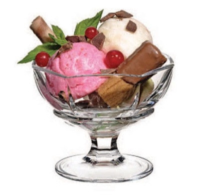 Desszert fagyi kehely Ice Ville 2db 280ml 51368/1004601