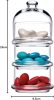 Sütemény tartó 3 szintes 9cm átmérő Villa Patisserie 96986/1119034
