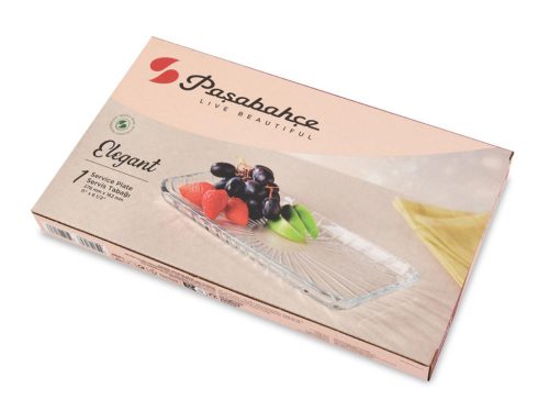 Kínáló tányér szögletes Elegant 54883/1206569 AKCIÓ