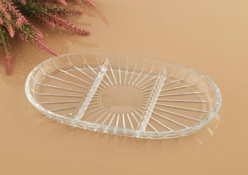 Kínáló tányér ovális osztott Elegant 54903/1206575 AKCIÓ