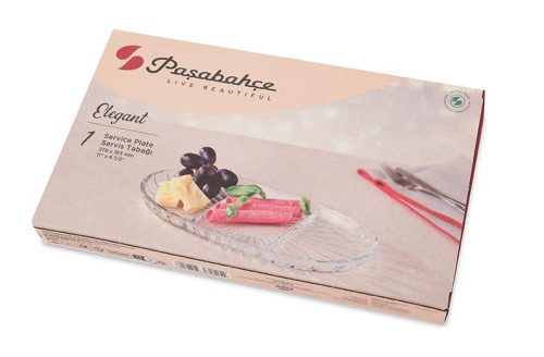 Kínáló tányér ovális osztott Elegant 54903/1206575 AKCIÓ