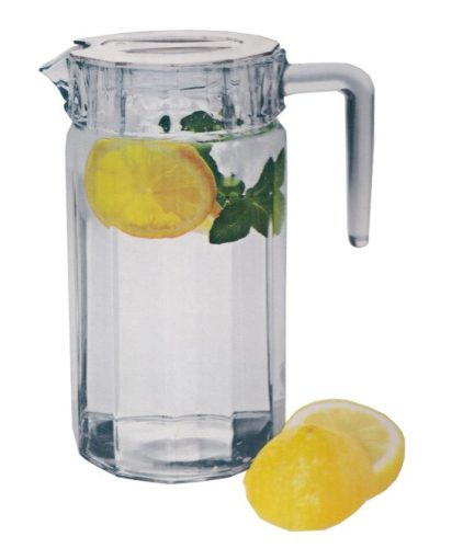 Kancsó üveg műanyag tetővel Kösem 1,4L 43274/1207130