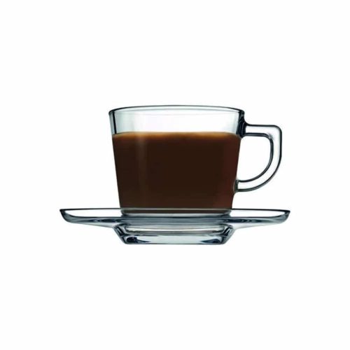 Kávé cappuccino csésze aljjal Carre 6 db 215ml 95307/1029381
