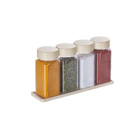 Fűszertartó szett 4db tartóval 140ml S-724