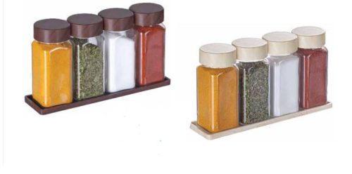 Fűszertartó szett 4db tartóval 140ml S-724