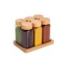 Fűszertartó szett 6db tartóval 140 ml S-726