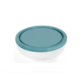 Üveg ételtároló műanyag tetővel 220ml S-2001