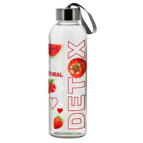 Kulacs üveg detox 0,5L S24285