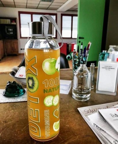 Kulacs üveg detox 0,5L S24285