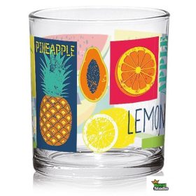 Pohár vizes Fruit 3db 220ml M91500 Kif