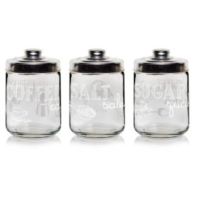   Fűszertartó alumínium tetővel Easy white sugar 800ml M95410