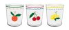 Pohár vizes Velo Fruit 3db 315ml M106550