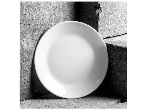 Tányér desszert edzett üveg 18cm Zelie