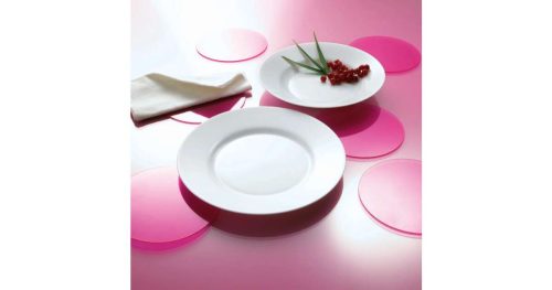 Étkészlet Luminarc 18 részes Plumi fekete-fehér AKCIÓ