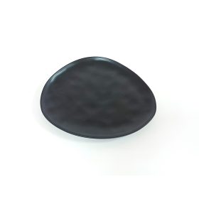 Tányér lapos kerámia Trior fekete 30cm 956
