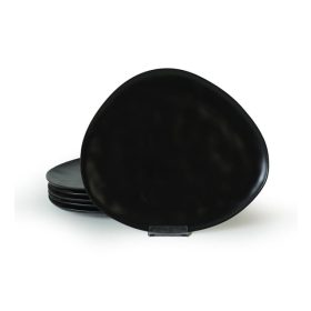 Tányér desszertes kerámia Trior fekete 23cm 956