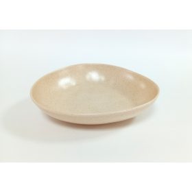 Tányér mély kerámia Trior krém színű 23cm 040