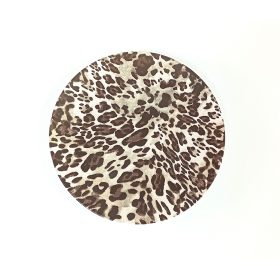 Tányér desszertes kerámia 20cm leopárd mintás 19376