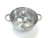 Lábas Inox üveg fedővel 2,5L Happy Cooking RS-1132