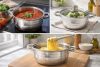 Lábas Inox üveg fedővel 3,4L Happy Cooking RS-1133