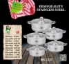 Edénykészlet 10 részes üveg fedővel Happy Cooking RS-1227