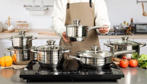 Edénykészlet 12 részes üveg fedővel Happy Cooking RS-1277