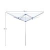 Ruhaszárító kültéri, forgó Rotary 50m max. 20kg CS92027H04