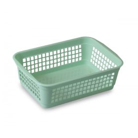 Tároló kosár közepes lyukas 29,9x19,1x10,9cm