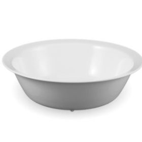 Salátás tálka műanyag 14cm fehér