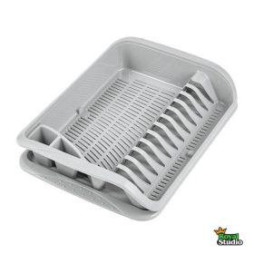 Edényszárító tálcával kicsi szürke 1058513000000