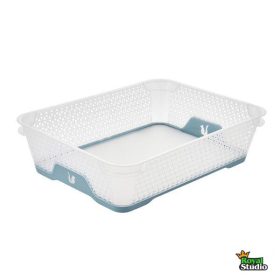   Tárolókosár csúszásgátlós A5 26,5x20x7cm Jonas kék 1036868000000