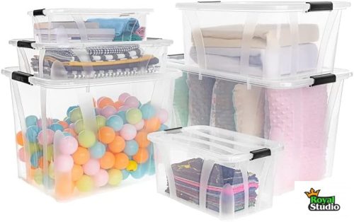 Tárolódoboz 1,15L Lara átlátszó 1102000100000