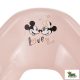 WC szűkítő csúszásgátlós Ewa 30x40x15cm Minnie Mouse Pink 1081958124700